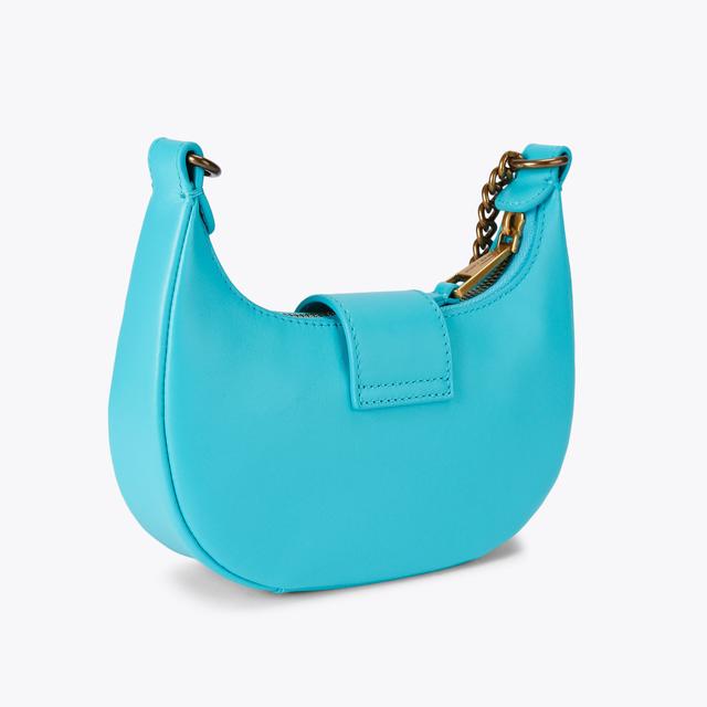 Carvela By Kurt Geiger CHELSEA SM HOBO XBODY Turquoise Cross Body Bag By KURT GEIGER LONDON