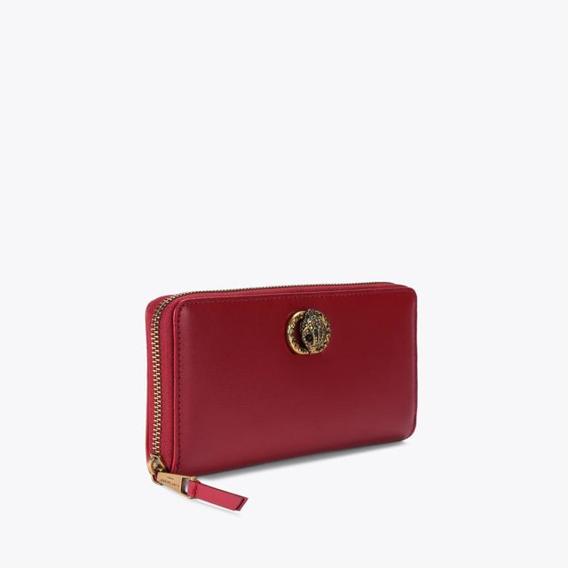 Carvela By Kurt Geiger CHELSEA ZIP AROUND W Red Leather Zip Around Wallet By KURT GEIGER LONDON