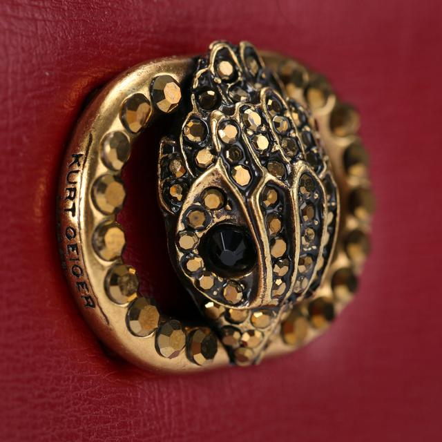 Carvela By Kurt Geiger CHELSEA ZIP AROUND W Red Leather Zip Around Wallet By KURT GEIGER LONDON