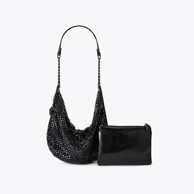 carvela by kurt geiger CIAO SHOULDER BAG Black Chain Shoulder Bag by CARVELA