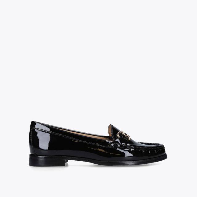 carvela by kurt geiger CLICK 2 Black Patent Loafers by CARVELA COMFORT