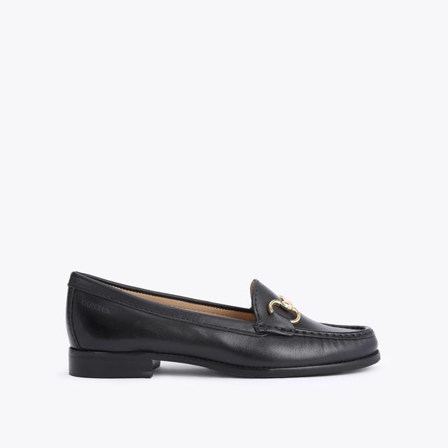 carvela by kurt geiger CLICK Black Leather Loafers by CARVELA COMFORT