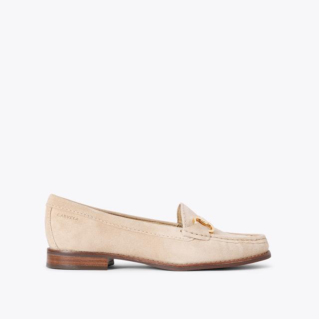 carvela by kurt geiger CLICK Leather Cream Slip On Shoe by CARVELA COMFORT