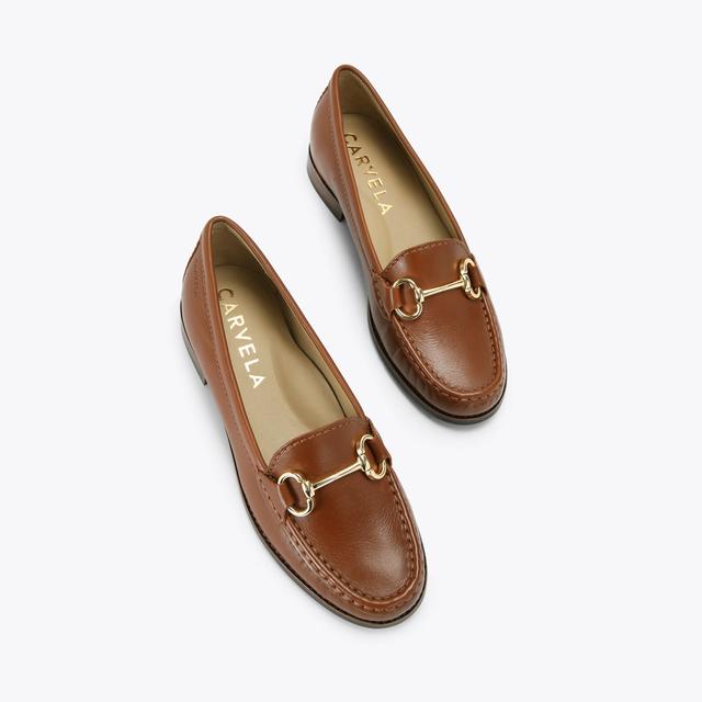 Carvela By Kurt Geiger CLICK Tan Slip On Shoe By CARVELA COMFORT