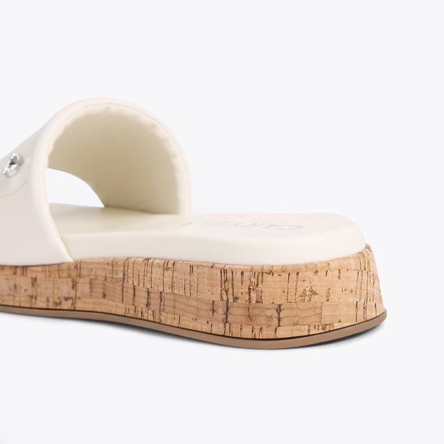 Carvela By Kurt Geiger CLOUD MULE Bone Sandals By CARVELA