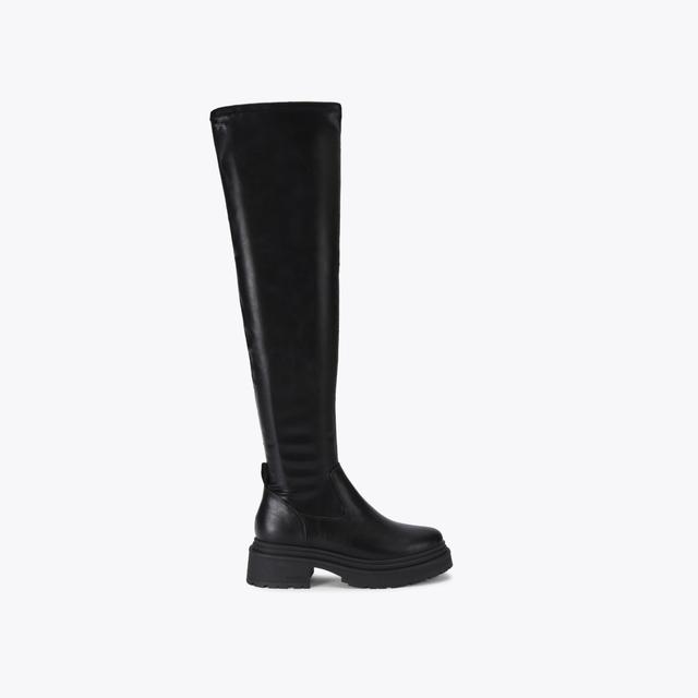 carvela by kurt geiger COLLIDE HIGH OTK Black Knee High Boot by CARVELA carvela by kurt geiger COLLIDE HIGH OTK Black Knee High Boot by CARVELA