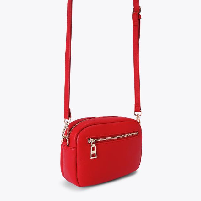 Carvela By Kurt Geiger COMO CROSSBODY Red Cross Body Bag By CARVELA