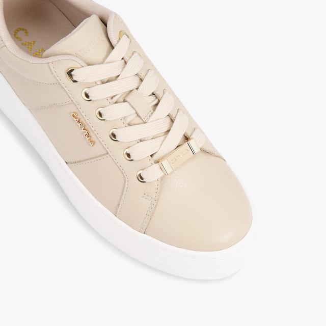 Carvela By Kurt Geiger CONNECTED Beige Trainers By CARVELA