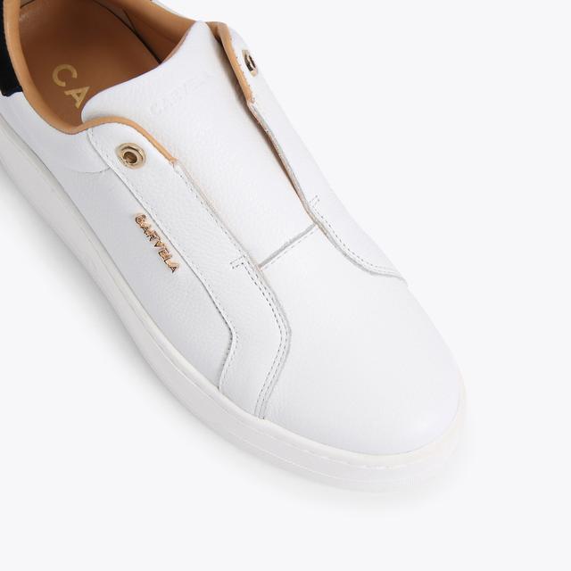 Carvela By Kurt Geiger CONNECTED LACELESS White Trainers By CARVELA