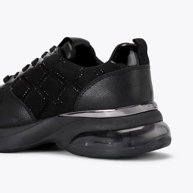 Carvela By Kurt Geiger COSMIC DIAMOND JEWEL Black Trainer By CARVELA