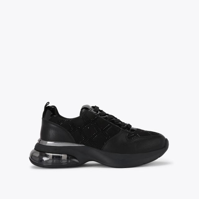 carvela by kurt geiger COSMIC DIAMOND JEWEL Black Trainer by CARVELA