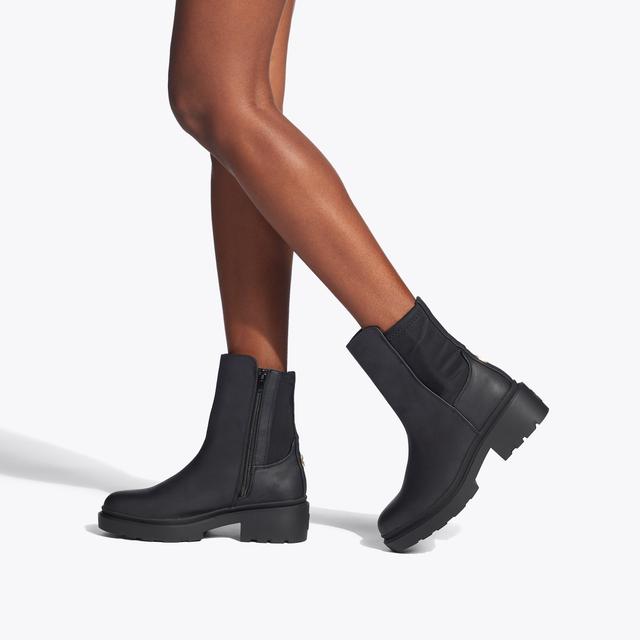 Carvela By Kurt Geiger DASH 50/50 ANKLE Black Ankle Boots By CARVELA