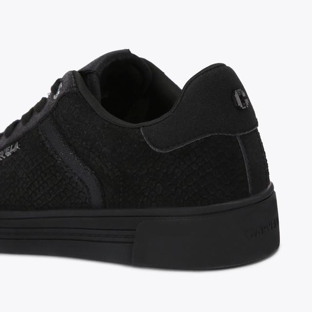 Carvela By Kurt Geiger DAZE Black Textured Sneakers By CARVELA