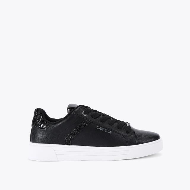 carvela by kurt geiger DAZE JEWEL Black Crystal Trainers by CARVELA