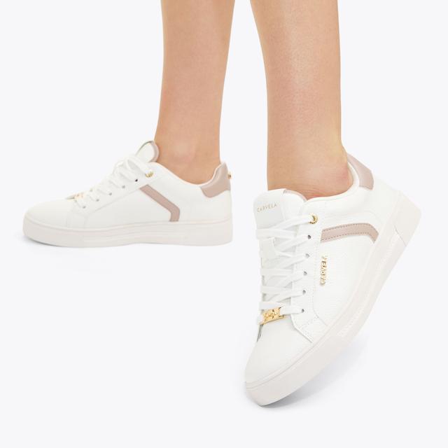 Carvela By Kurt Geiger DAZE White Trainer By CARVELA