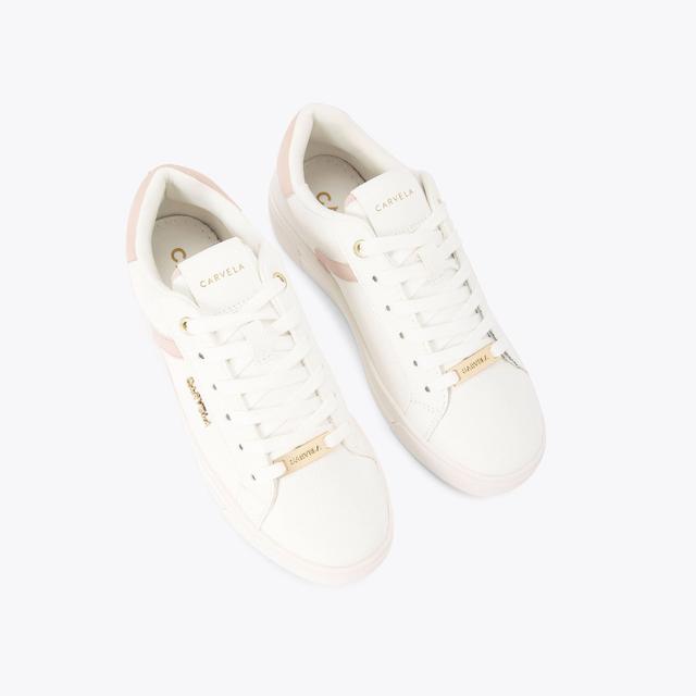 Carvela By Kurt Geiger DAZE White Trainer By CARVELA