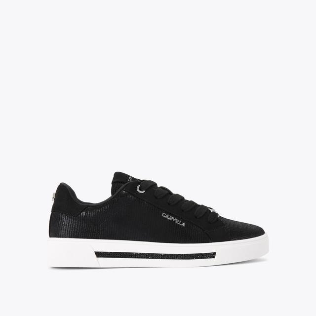 carvela by kurt geiger DIAMOND Black Lizard Trainer by CARVELA