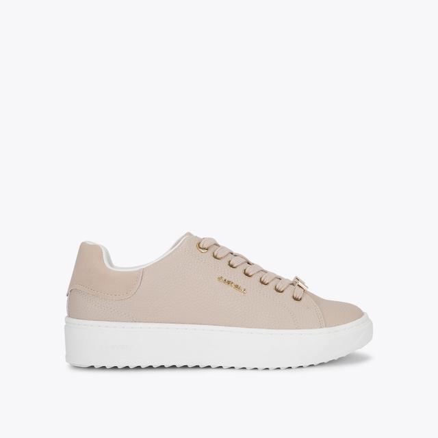 carvela by kurt geiger DREAM 2 Taupe Textured Trainer by CARVELA