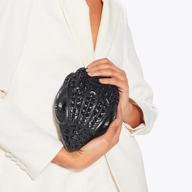 Carvela By Kurt Geiger EAGLE CLUTCH Black Eagle Clutch By KURT GEIGER LONDON
