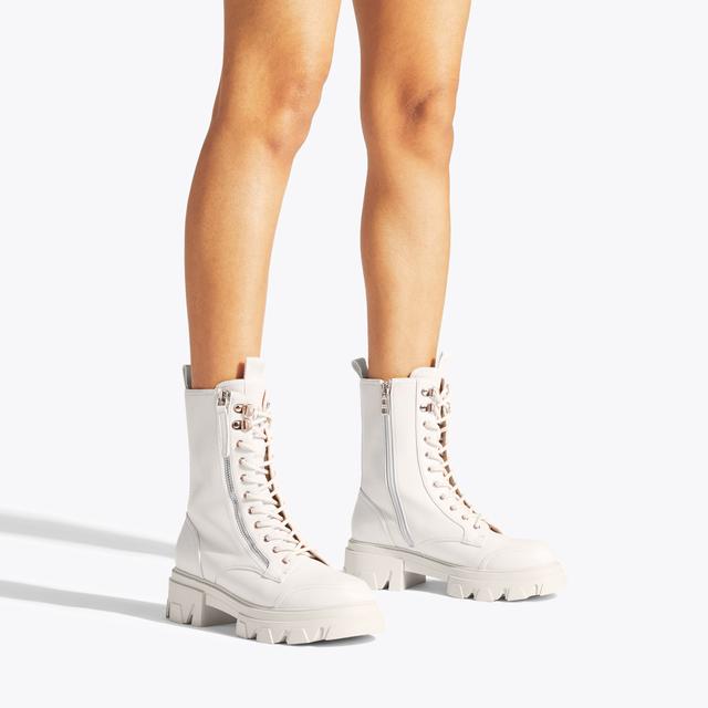 Carvela By Kurt Geiger EXPLORER Bone Lace Up Ankle Boot By CARVELA