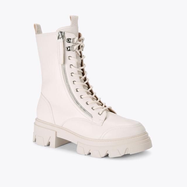 Carvela By Kurt Geiger EXPLORER Bone Lace Up Ankle Boot By CARVELA