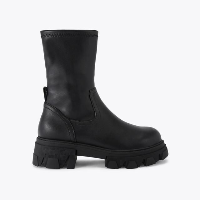 carvela by kurt geiger EXPLORER SOCK Black Soft Ankle Boot by CARVELA