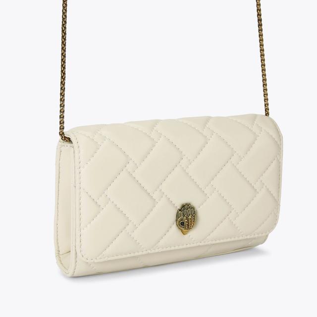 Carvela By Kurt Geiger EXTRA MINI KENSINGTON Bone Cross Body Bag By KURT GEIGER LONDON
