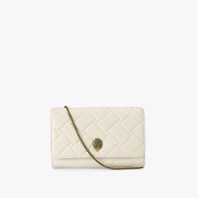 carvela by kurt geiger EXTRA MINI KENSINGTON Bone Cross Body Bag by KURT GEIGER LONDON