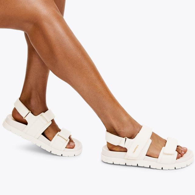Carvela By Kurt Geiger FAME Bone Leather Sandal By CARVELA