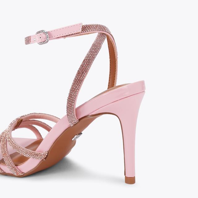Carvela By Kurt Geiger FANCY Pink Crystal Stiletto Heel By KG KURT GEIGER
