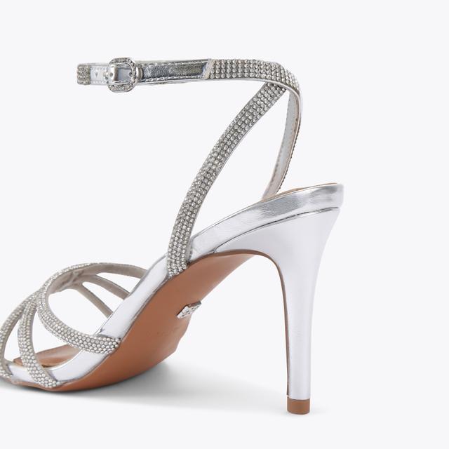 Carvela By Kurt Geiger FANCY Silver Heel By KG KURT GEIGER