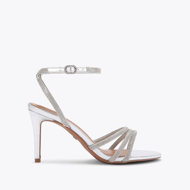 carvela by kurt geiger FANCY Silver Heel by KG KURT GEIGER