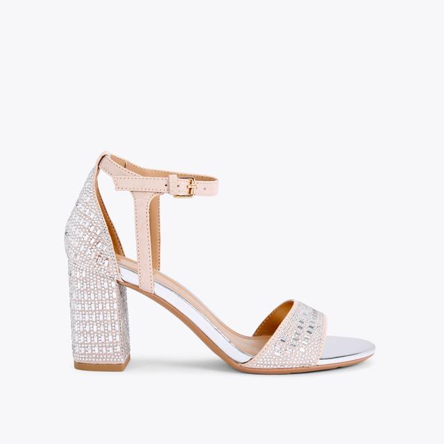 carvela by kurt geiger FARYN BLING Crystal Heeled Sandals by KG KURT GEIGER