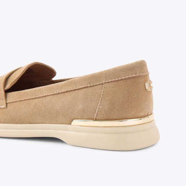Carvela By Kurt Geiger FIA LOAFER Tan Suede Loafer By CARVELA COMFORT