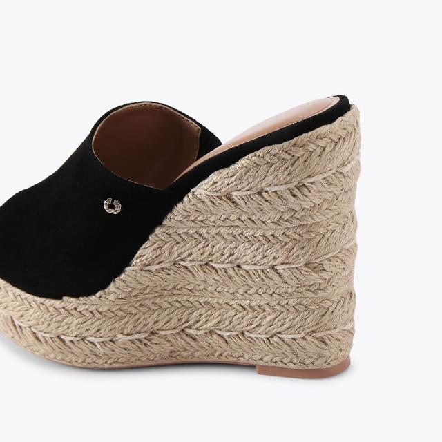 Carvela By Kurt Geiger FIORELLA WEDGE Black Wedge Heels By CARVELA COMFORT