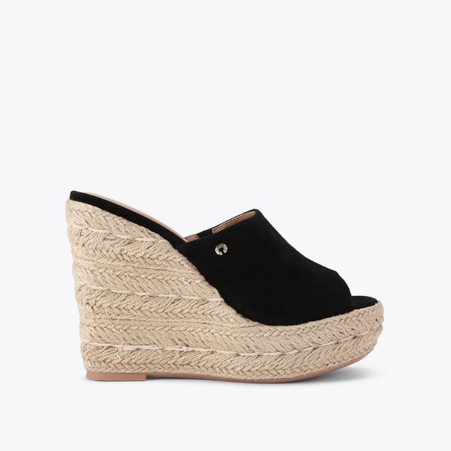 carvela by kurt geiger FIORELLA WEDGE Black Wedge Heels by CARVELA COMFORT