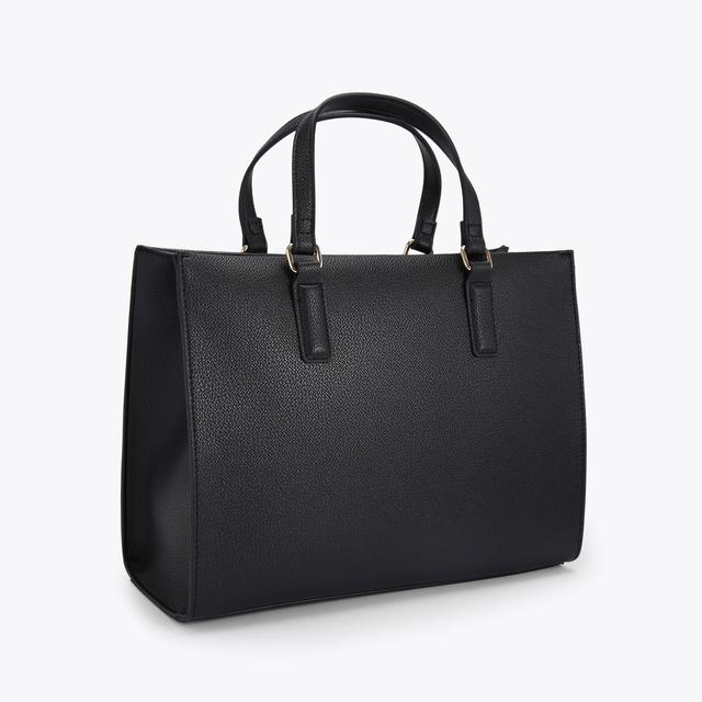 Carvela By Kurt Geiger FRAME MIDI TOTE Black Tote Bag By CARVELA