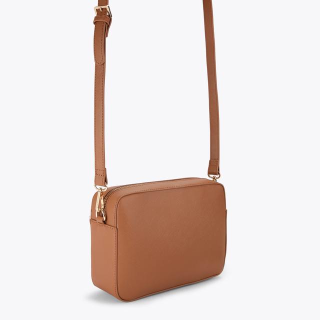 Carvela By Kurt Geiger FRAME X BODY Tan Cross Body Bag By CARVELA