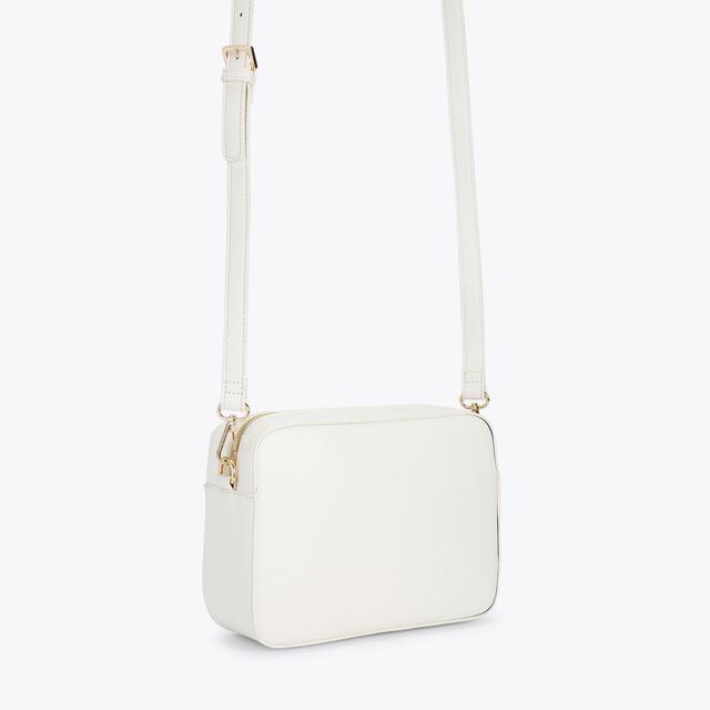 Carvela By Kurt Geiger FRAME X BODY White Cross Body Bag By CARVELA