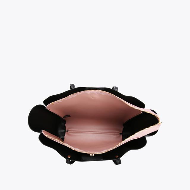 Carvela By Kurt Geiger FREYA TRIPLE COMPART TOTE Black Tote Bag With Zip Wallet By CARVELA