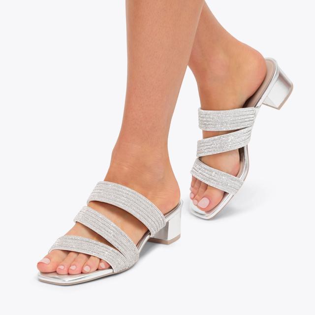 Carvela By Kurt Geiger GALA BLOCK MULE JEWEL Block Heeled Sandal By CARVELA