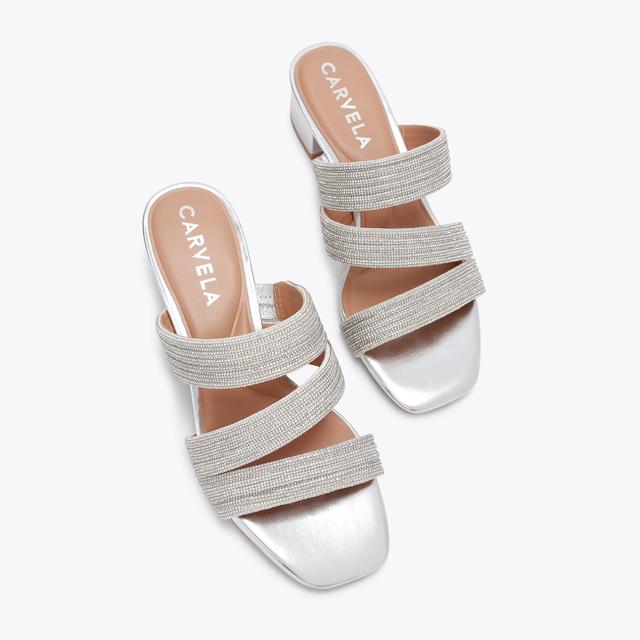 Carvela By Kurt Geiger GALA BLOCK MULE JEWEL Block Heeled Sandal By CARVELA