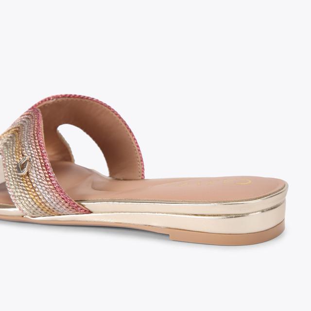 Carvela By Kurt Geiger GALA MULE Pastel Slip On Sandals By CARVELA