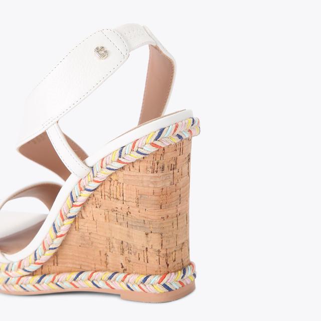 Carvela By Kurt Geiger GALA WEDGE 110 Bone Wedge Heel By CARVELA