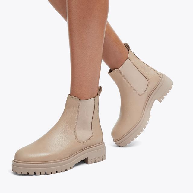 Carvela By Kurt Geiger HEADWAY Blush Leather Ankle Boot By CARVELA