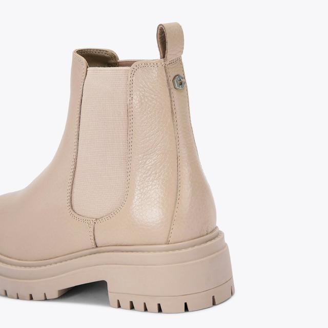 Carvela By Kurt Geiger HEADWAY Blush Leather Ankle Boot By CARVELA