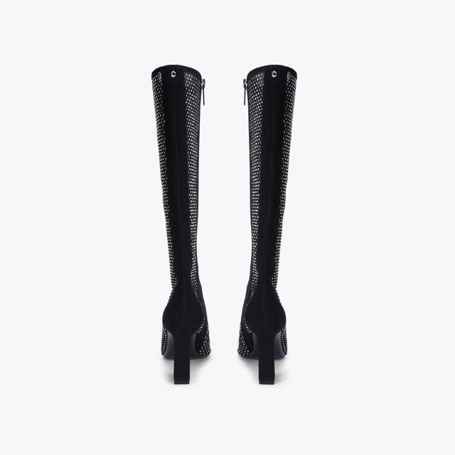 Carvela By Kurt Geiger HOTSOX KNEE POINT Crystal Knee High Boot By CARVELA