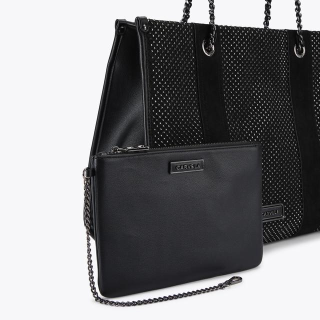 Carvela By Kurt Geiger HOTSOX LARGE TOTE Crystal Large Tote Bag By CARVELA