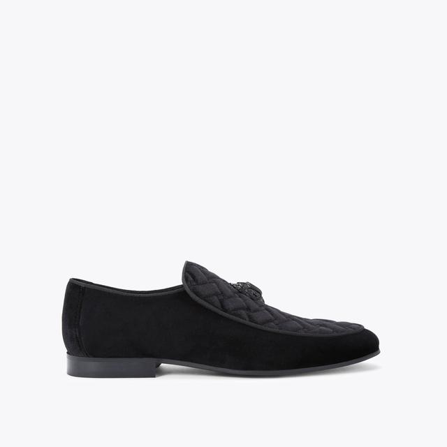 carvela by kurt geiger HUGH EAGLE HEAD Black Slip On Shoe by KURT GEIGER LONDON