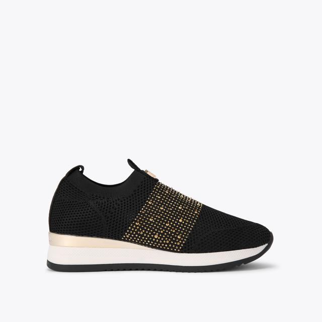 carvela by kurt geiger JANEIRO 2 Black Knitted Trainer by CARVELA